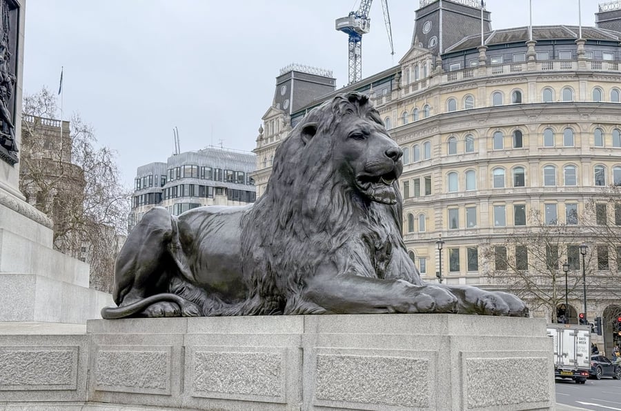 Trafalgar Square — Under Nelson's watch