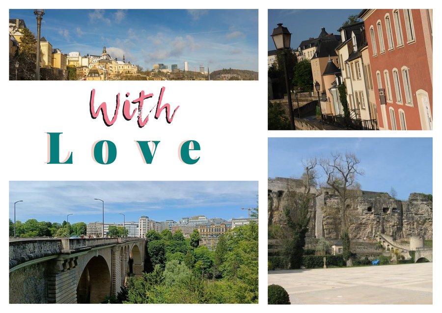 With Love da Lussemburgo — Il Grund, Chemin de la Corniche, Casematte del Bock e Ponte Adolphe