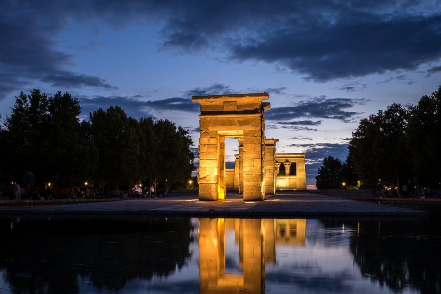 Il Templo de Debod — Un tempio egizio del II secolo a.C. nel cuore di Madrid