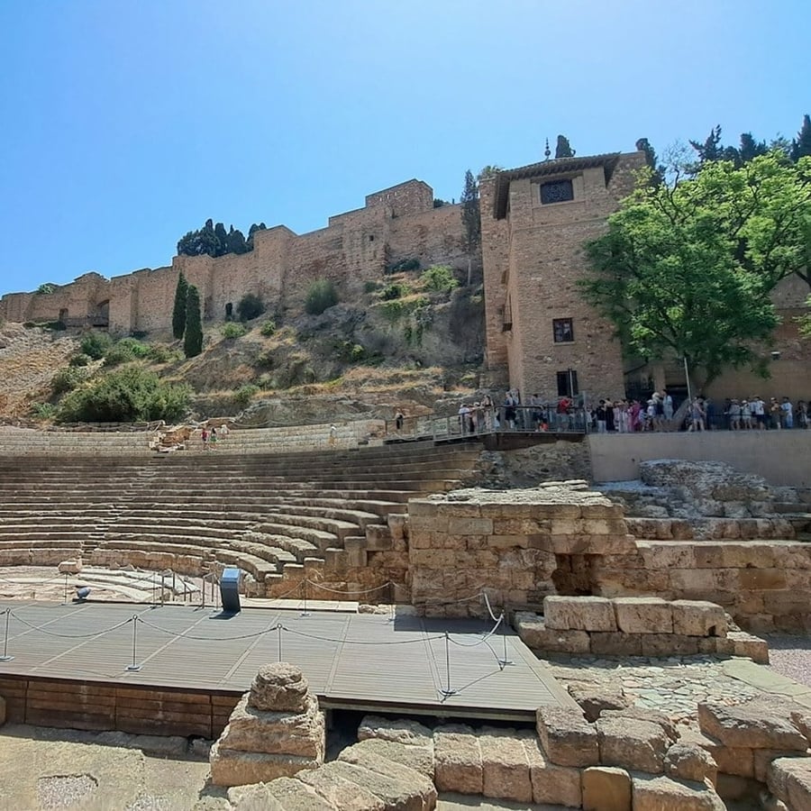 L'Alcazaba — La fortezza moresca sul colle