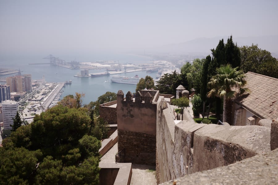 Castillo de Gibralfaro — Il castello che domina porto e città