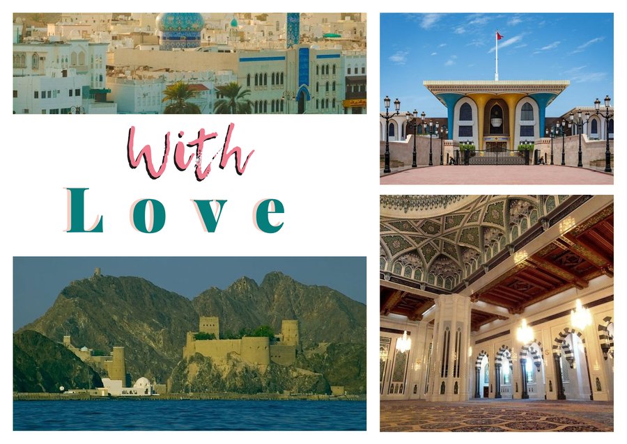 With Love da Mascate — La Corniche di Mutrah, Palazzo Al Alam, Grande Moschea Sultan Qaboos e Forte Al Jalali