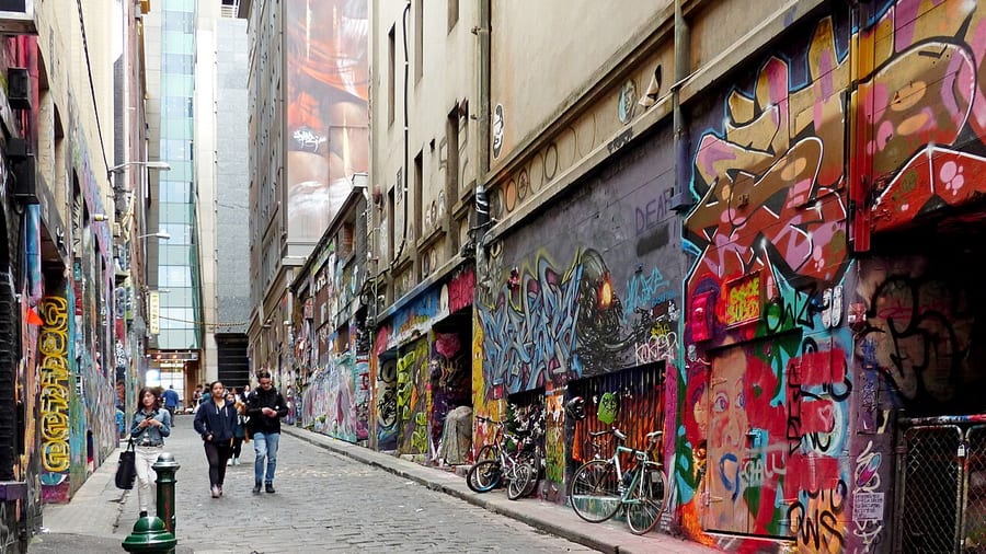 Hosier Lane — Il vicolo dove i murales cambiano quasi ogni giorno