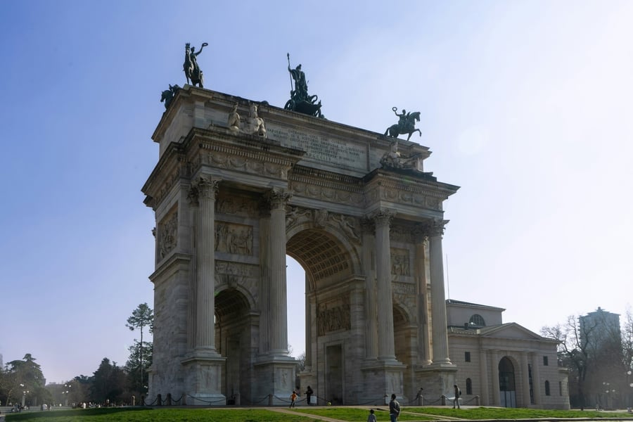 Arco della Pace — Verso Porta Sempione