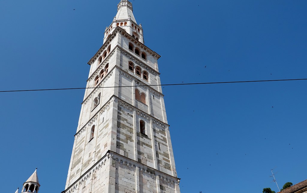 Ghirlandina Tower — Eighty-six metres of civic tower, the city's symbol for eight centuries