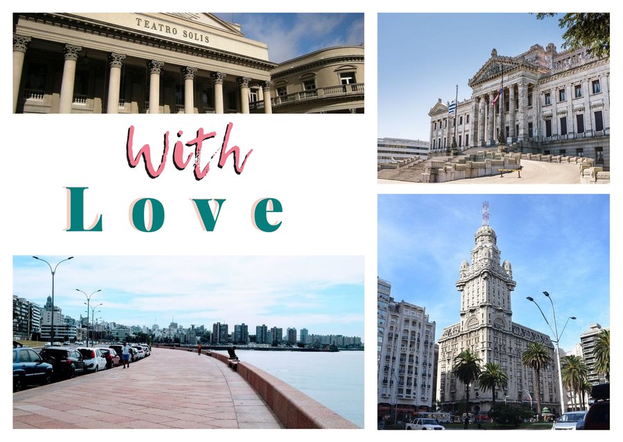 With Love da Montevideo — Il Teatro Solís, Il Palacio Legislativo, Il Palacio Salvo e La Rambla