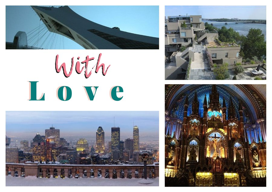 With Love da Montreal — Lo Stadio Olimpico, Habitat 67, La Basilica di Notre-Dame e Il belvedere del Mont Royal