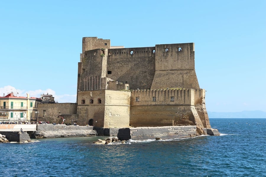Castel dell'Ovo — The castle suspended between sea and legend