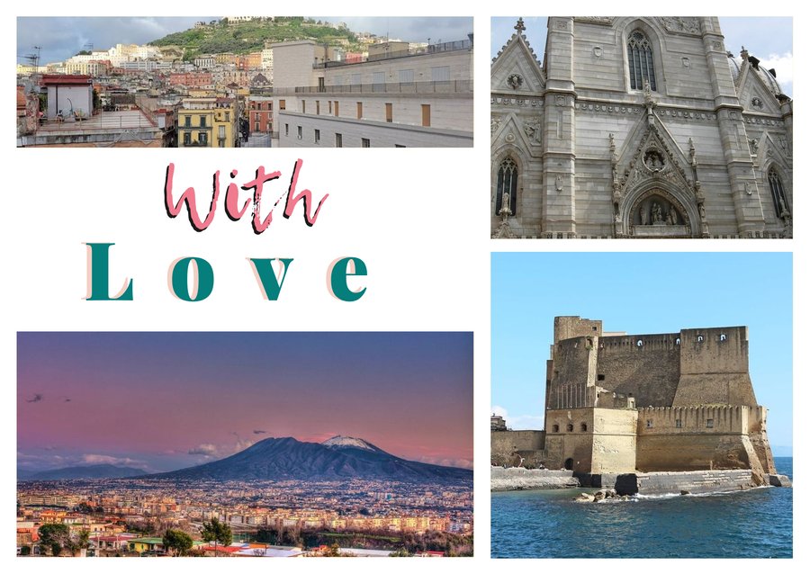 With Love from Naples — Certosa di San Martino, Naples Cathedral, Castel dell'Ovo and The gulf and Vesuvius