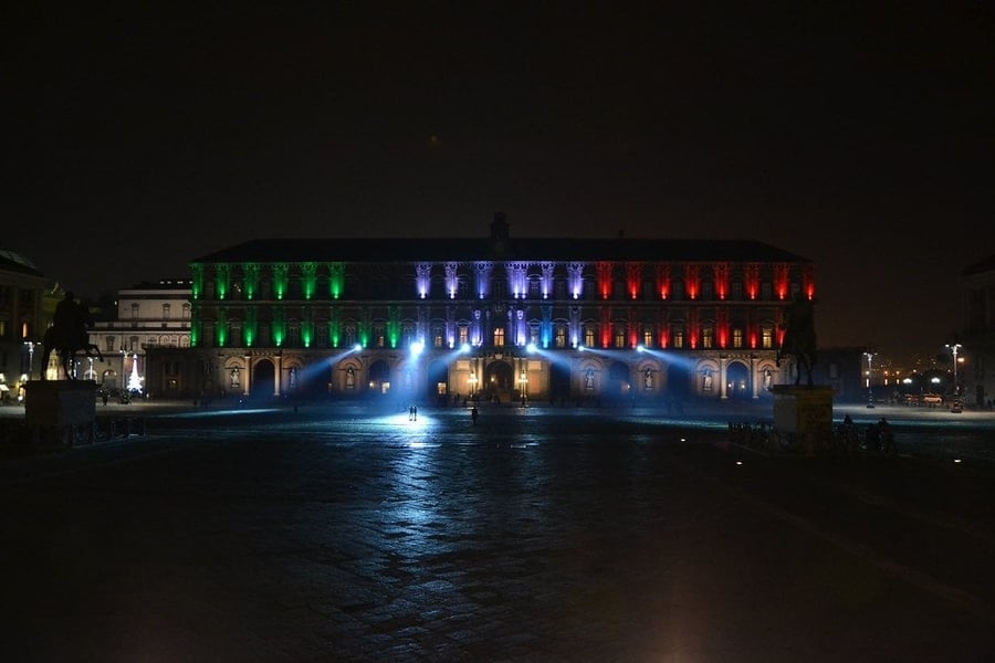 Royal Palace — The palace facing Piazza del Plebiscito