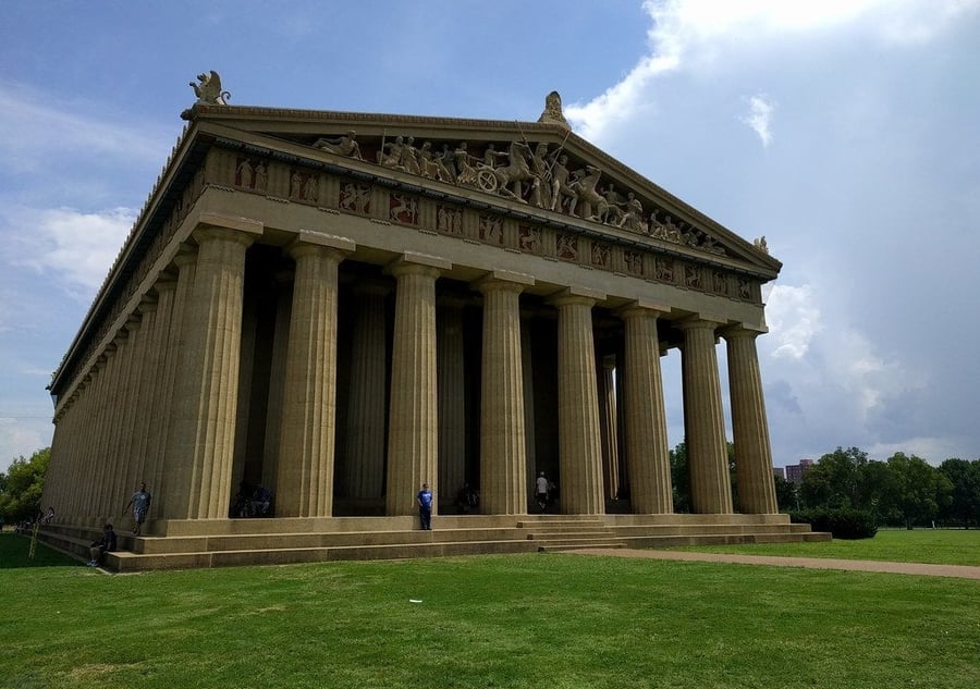Il Partenone di Nashville — Una replica in scala reale del tempio di Atene