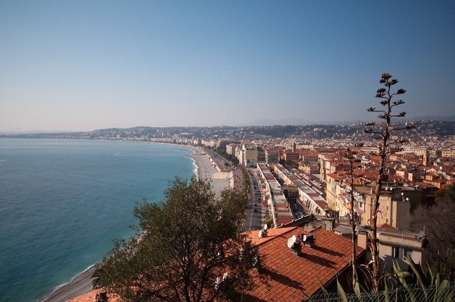 Colline du Château — La collina panoramica dove sorgeva il castello medievale di Nizza