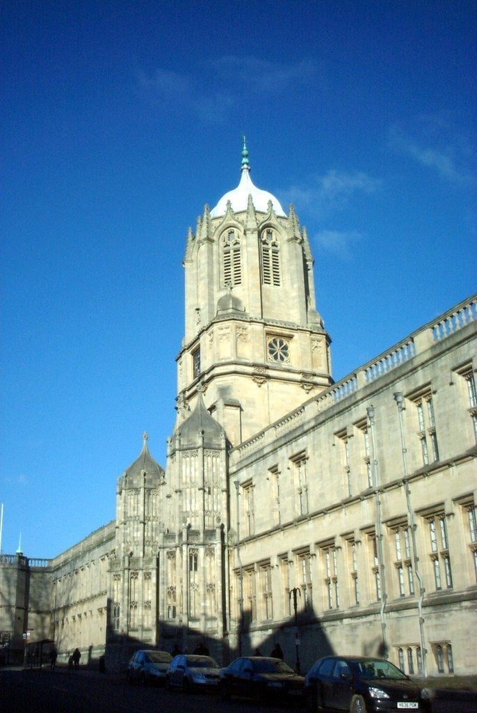 Tom Tower — The bell tower designed by Wren