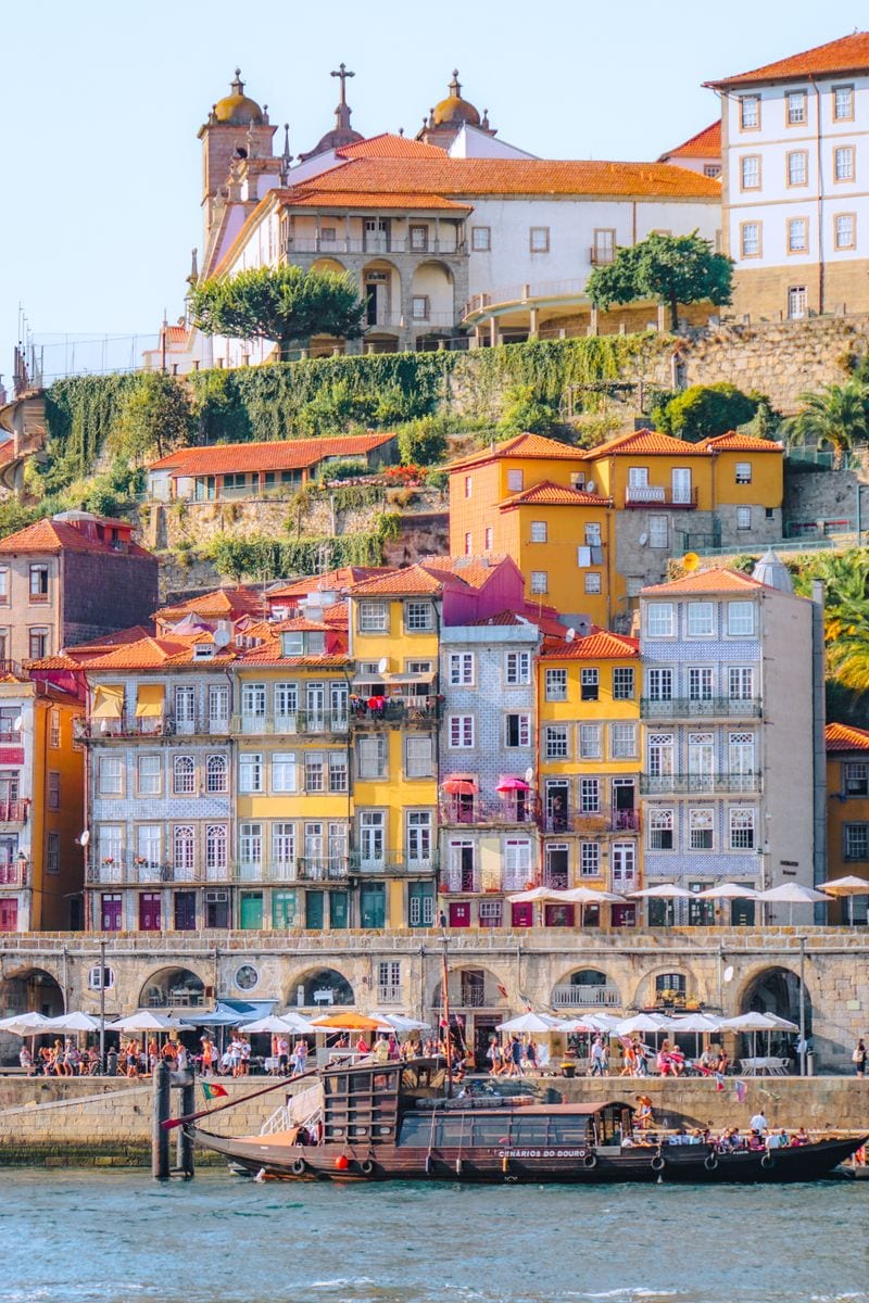 Ribeira — Colourful houses perched over the Douro, the city's ancient heart