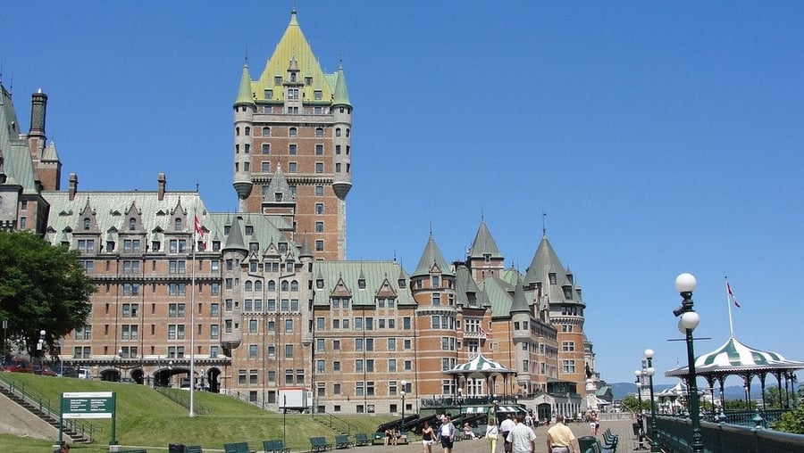 La Terrasse Dufferin — La passeggiata di legno sospesa sul fiume San Lorenzo