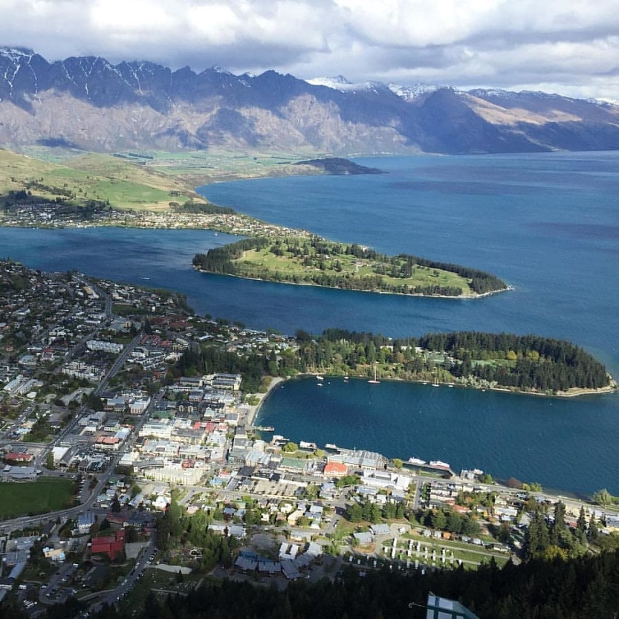 Skyline Gondola — The Southern Hemisphere's steepest cable car, up to the valley view