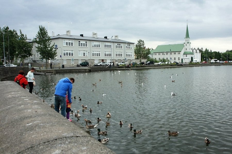 Tjörnin — Il laghetto nel cuore della città