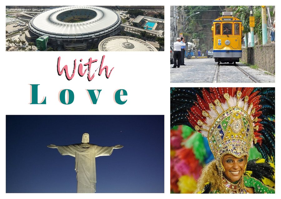 With Love da Rio de Janeiro — Stadio Maracanã, Bonde di Santa Teresa, Il Carnevale e Cristo Redentor