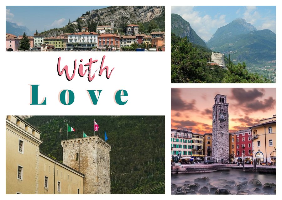 With Love da Riva del Garda — Vele sul lago, Il Bastione, Torre Apponale e La Rocca