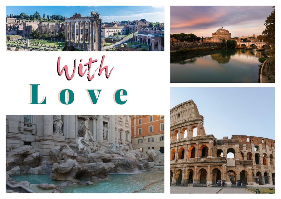 With Love da Roma — Il Foro Romano, Castel Sant'Angelo, Il Colosseo e Fontana di Trevi