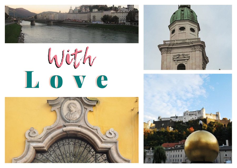 With Love from Salzburg — Old town on the Salzach, St Peter's Abbey, Hohensalzburg Fortress and Mozart's Birthplace