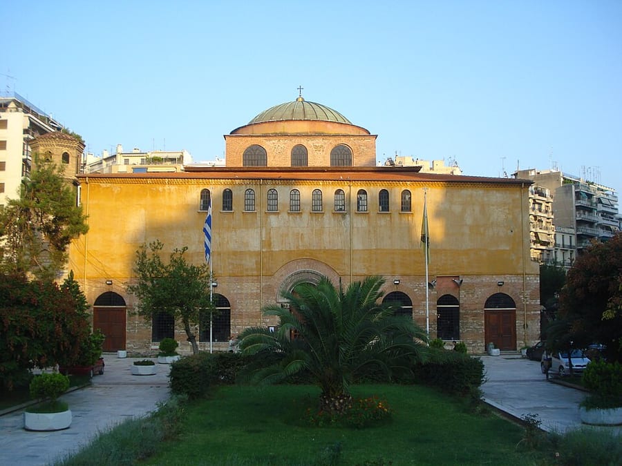 Santa Sofia di Salonicco — Una delle poche testimonianze dell'arte iconoclasta