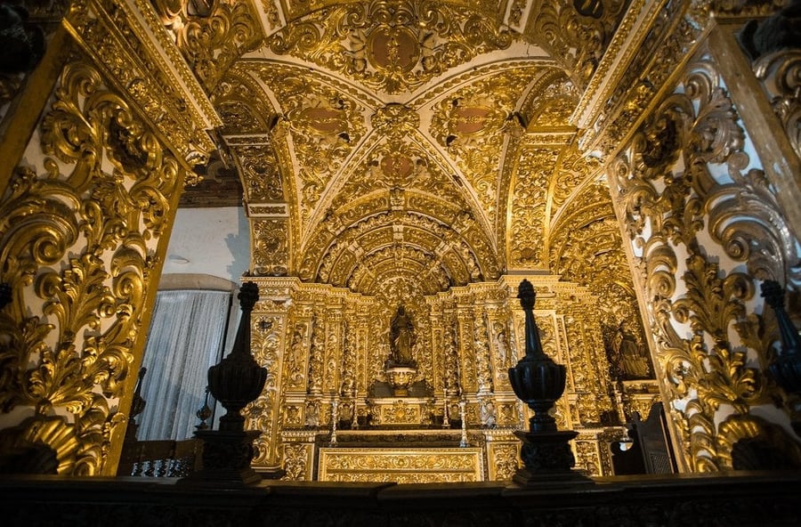 La Chiesa di San Francesco — L'interno più dorato del Brasile coloniale