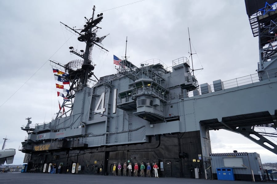 La USS Midway — Una portaerei del 1945 diventata museo galleggiante