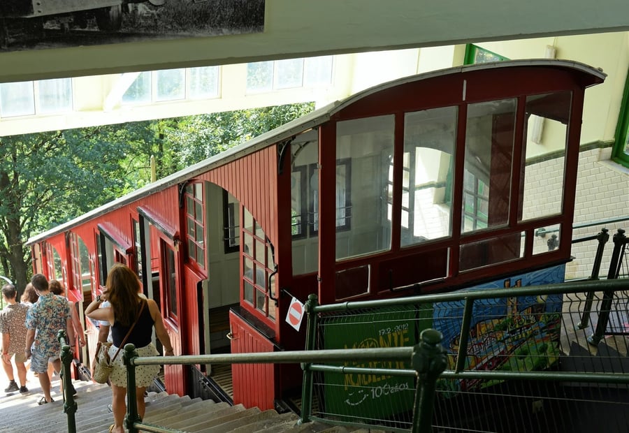 Il funicolare del Monte Igueldo — Una salita del 1912 verso il belvedere sulla baia