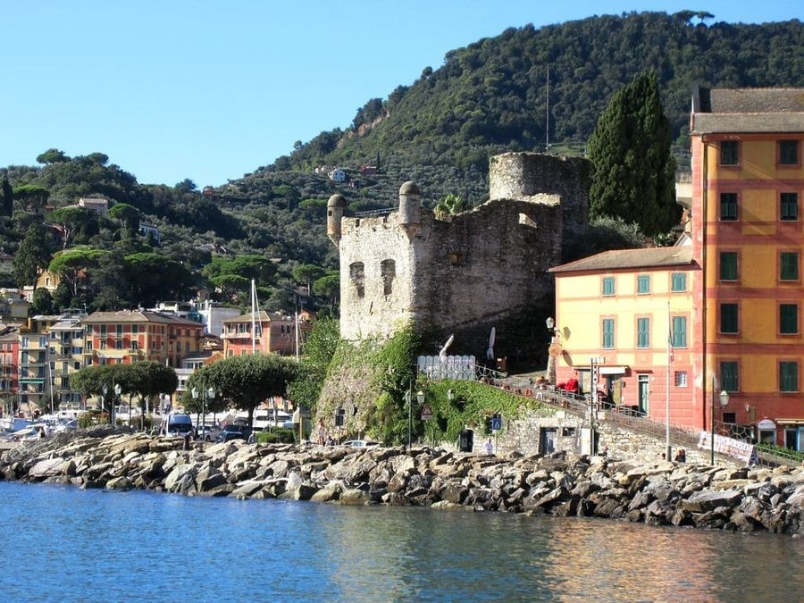 The castle on the sea — The sixteenth-century fortress guarding the bay
