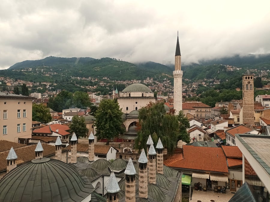 Baščaršija — Il bazaar fondato nel 1462 dal governatore ottomano
