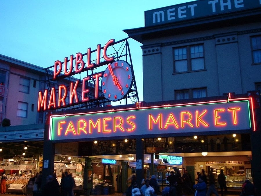 Il Pike Place Market — Il mercato pubblico più antico ancora attivo