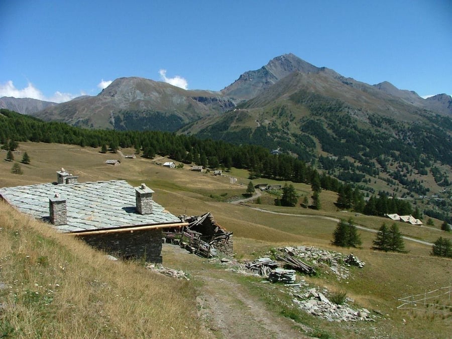 Monte Motta — The peak reached by the scenic chairlift above the town