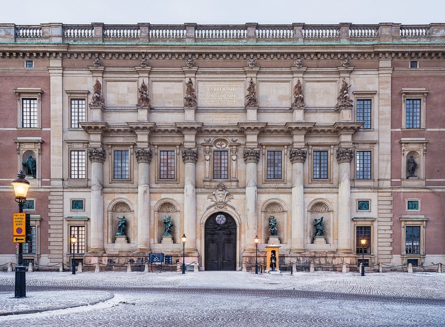 Il Palazzo Reale — Kungliga slottet, tra i più grandi d'Europa
