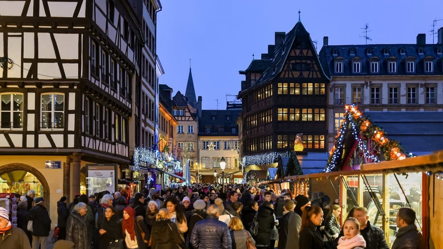 The Christkindelsmärik — France's oldest Christmas market, since 1570