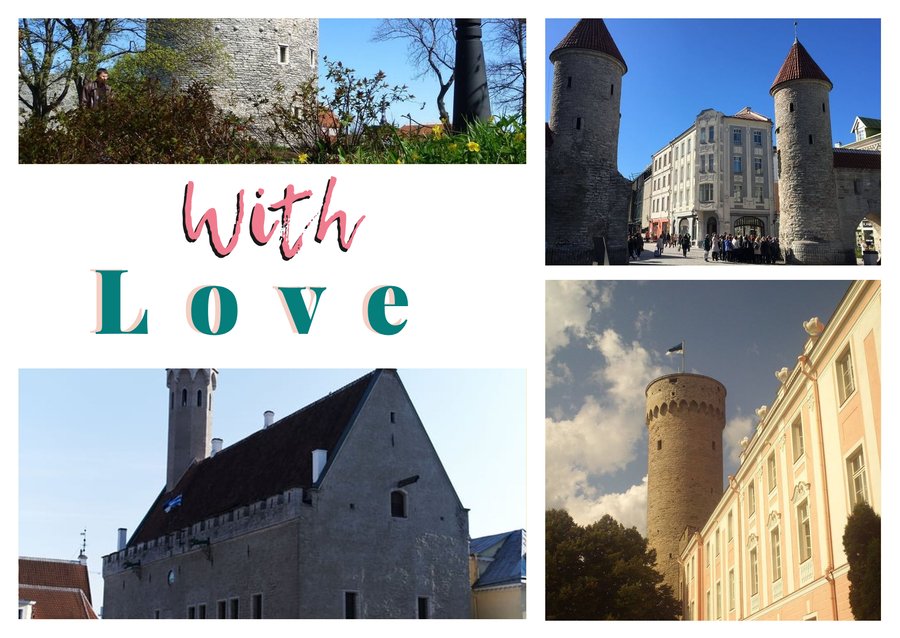 With Love from Tallinn — Old Town Walls, Viru Gate, Toompea Hill and Town Hall Square