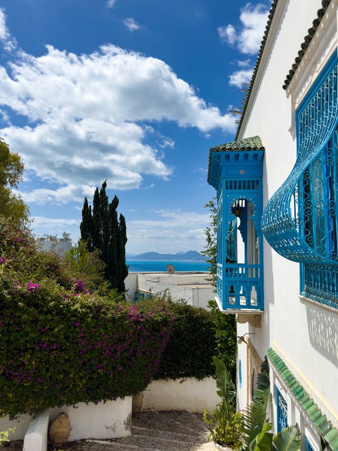 Sidi Bou Said — Il villaggio blu e bianco affacciato sul golfo di Tunisi