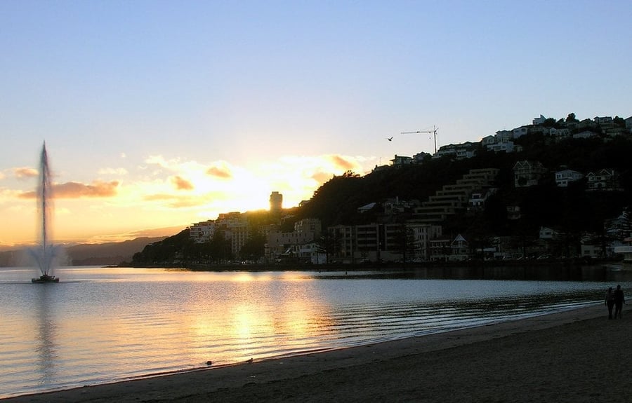 Oriental Bay — The city beach just steps from downtown