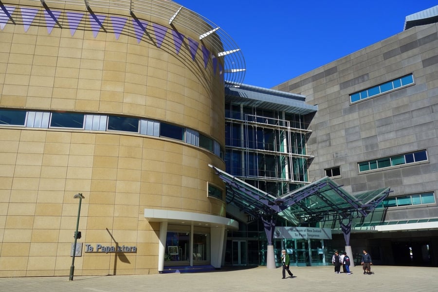 Te Papa Museum — The national museum facing the waterfront