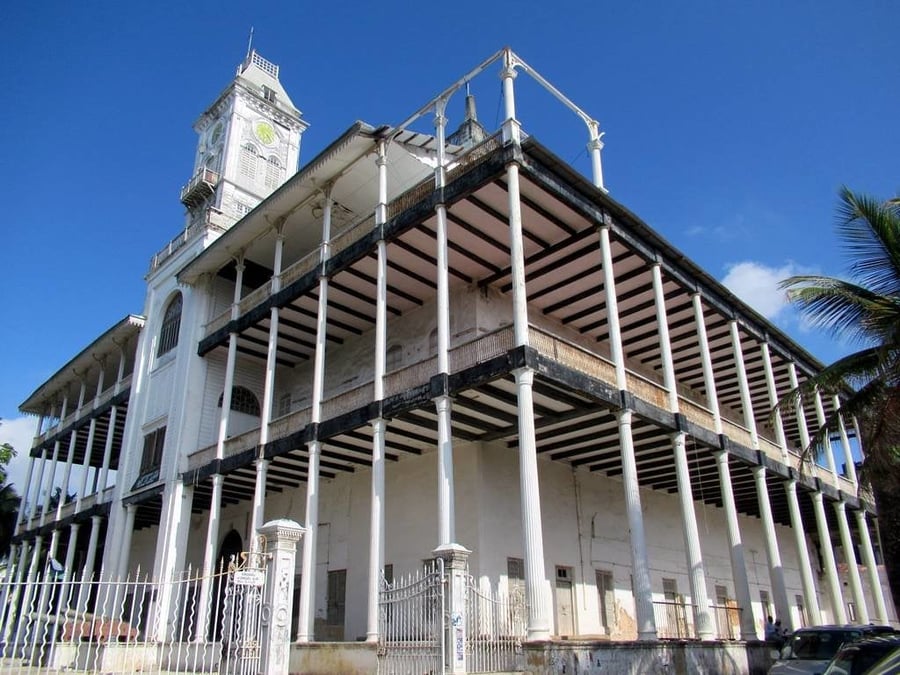 House of Wonders — Zanzibar's first building with electricity, East Africa's first with a lift