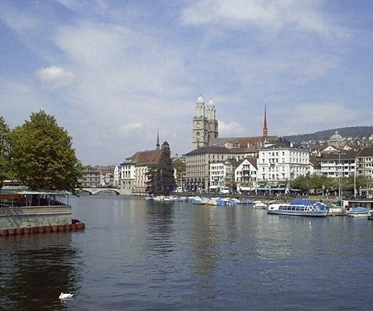 The Old Town on the Limmat — Medieval lanes facing the river